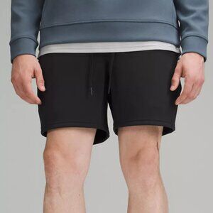 Lululemon Smooth Spacer Short 7" Mens Large Black Running Yoga LM7BMSS NEW NWT